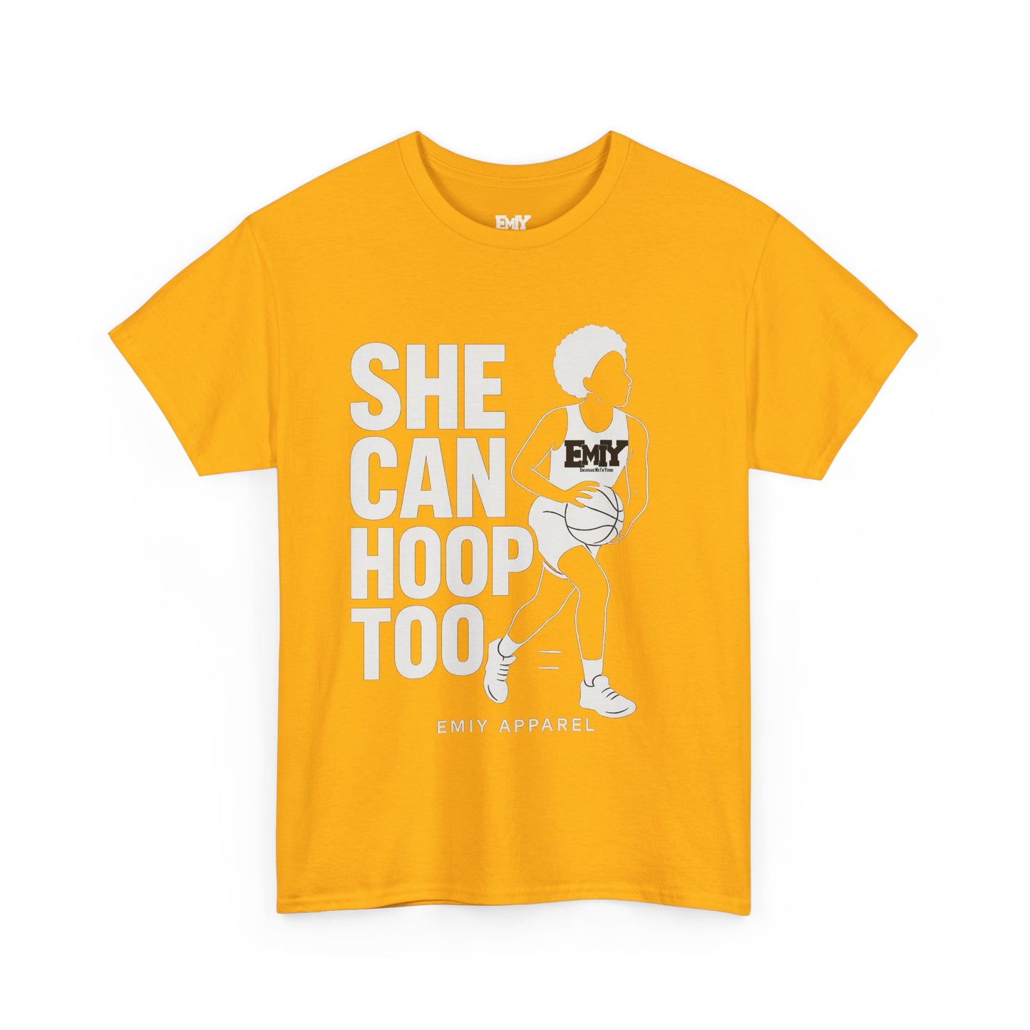 'She Can Hoop Too' Tee