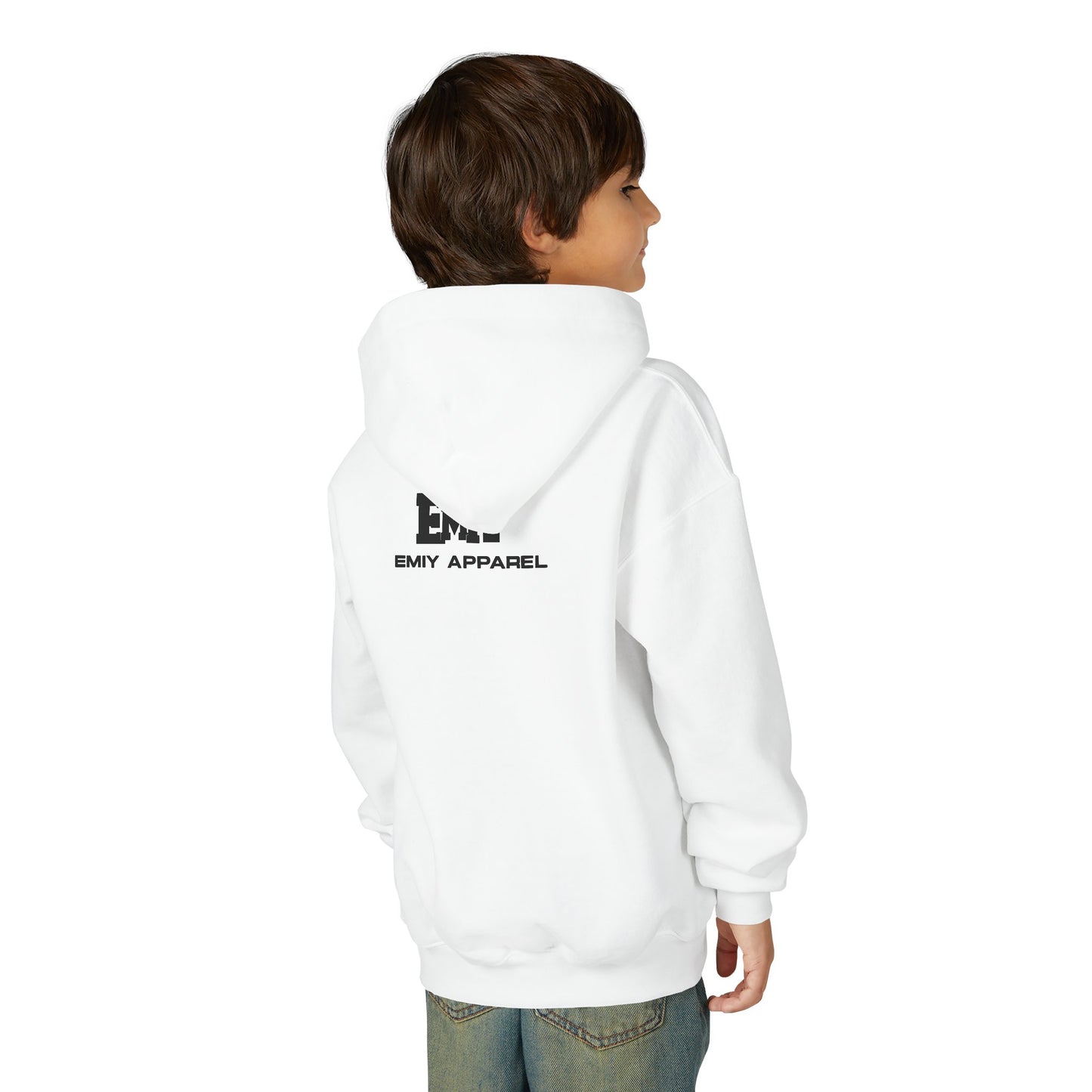 Youth Hoodie — “Encourage Me I’m Young” Graphic Pullover