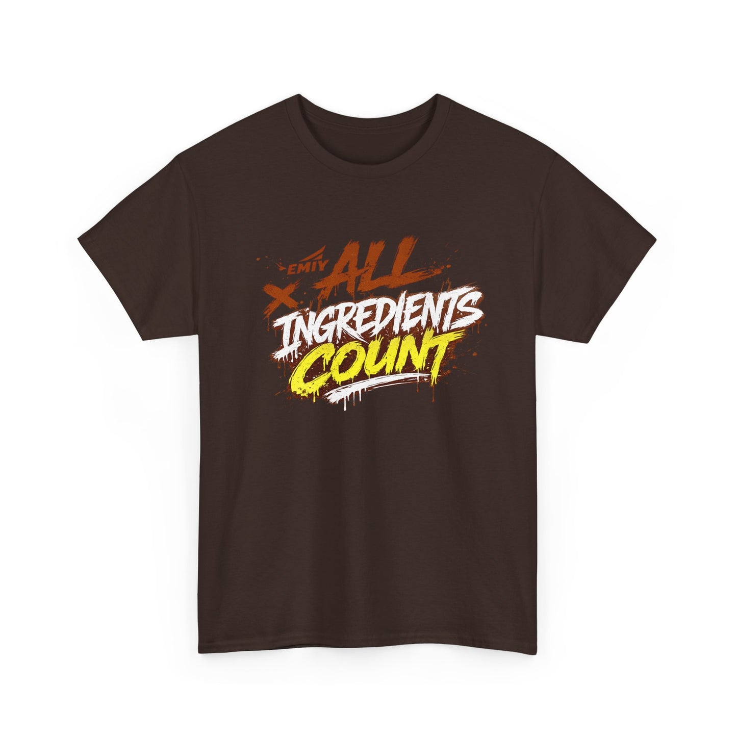All Ingredients Count T-Shirt