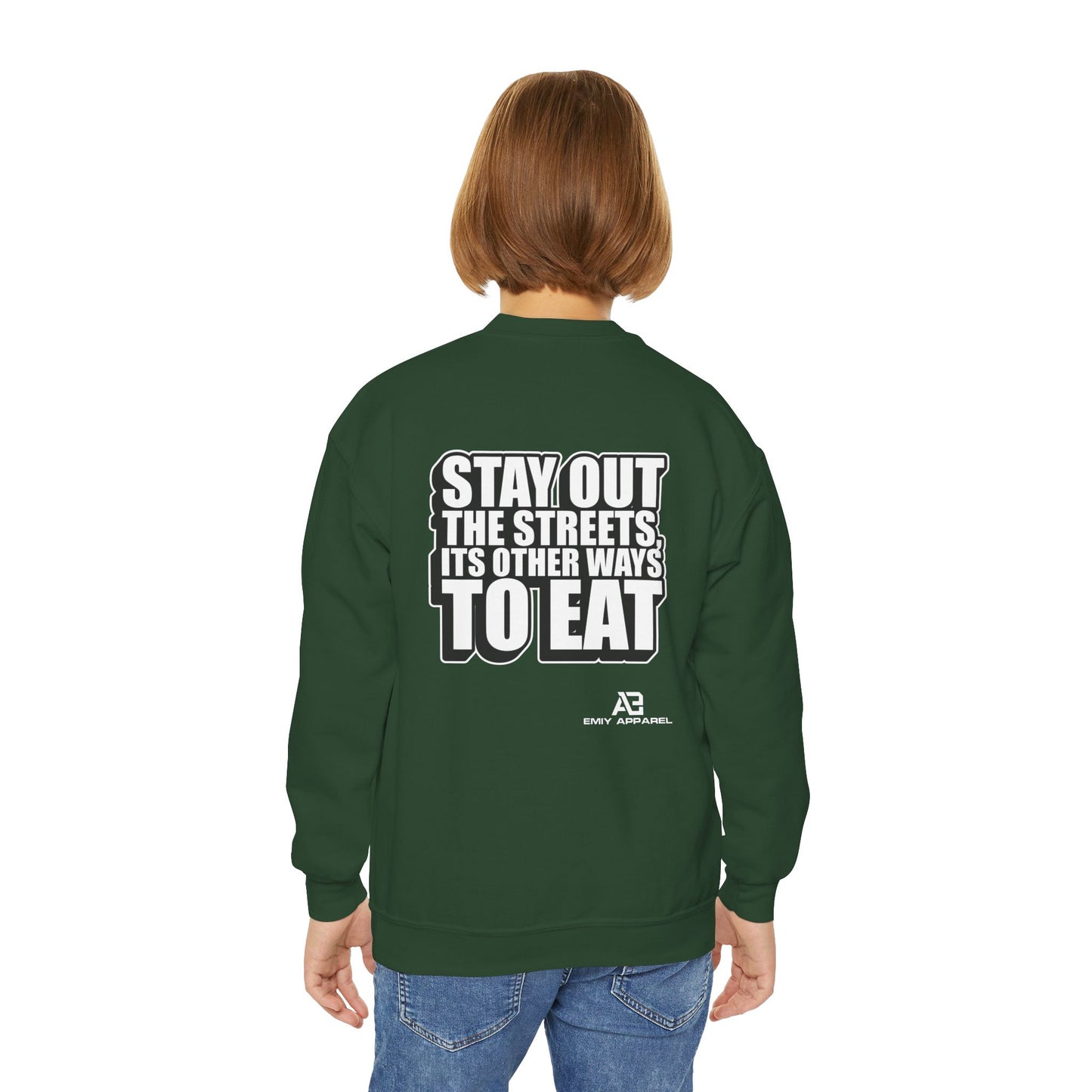 New EMIY Streets Youth Crewneck Sweatshirt