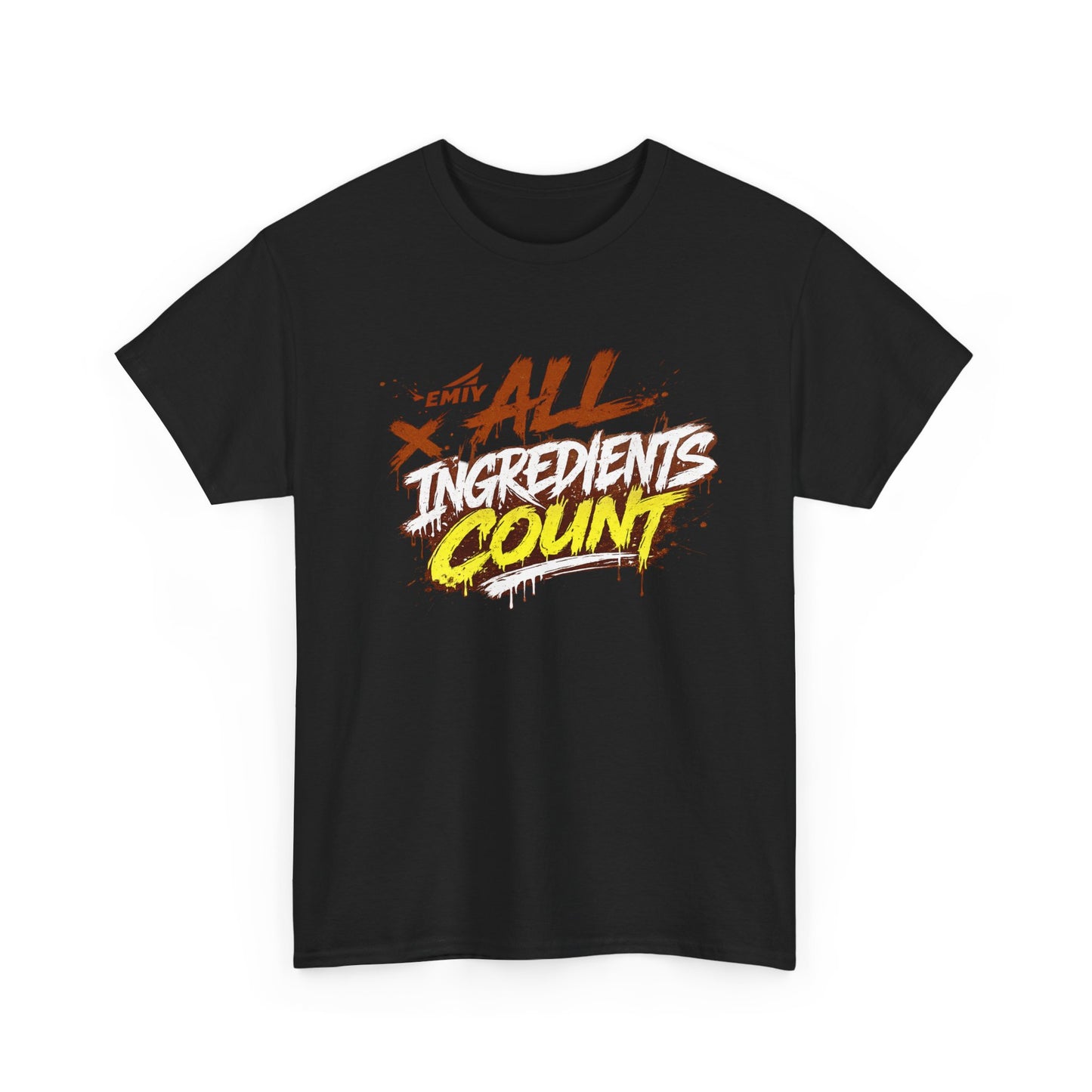 All Ingredients Count T-Shirt