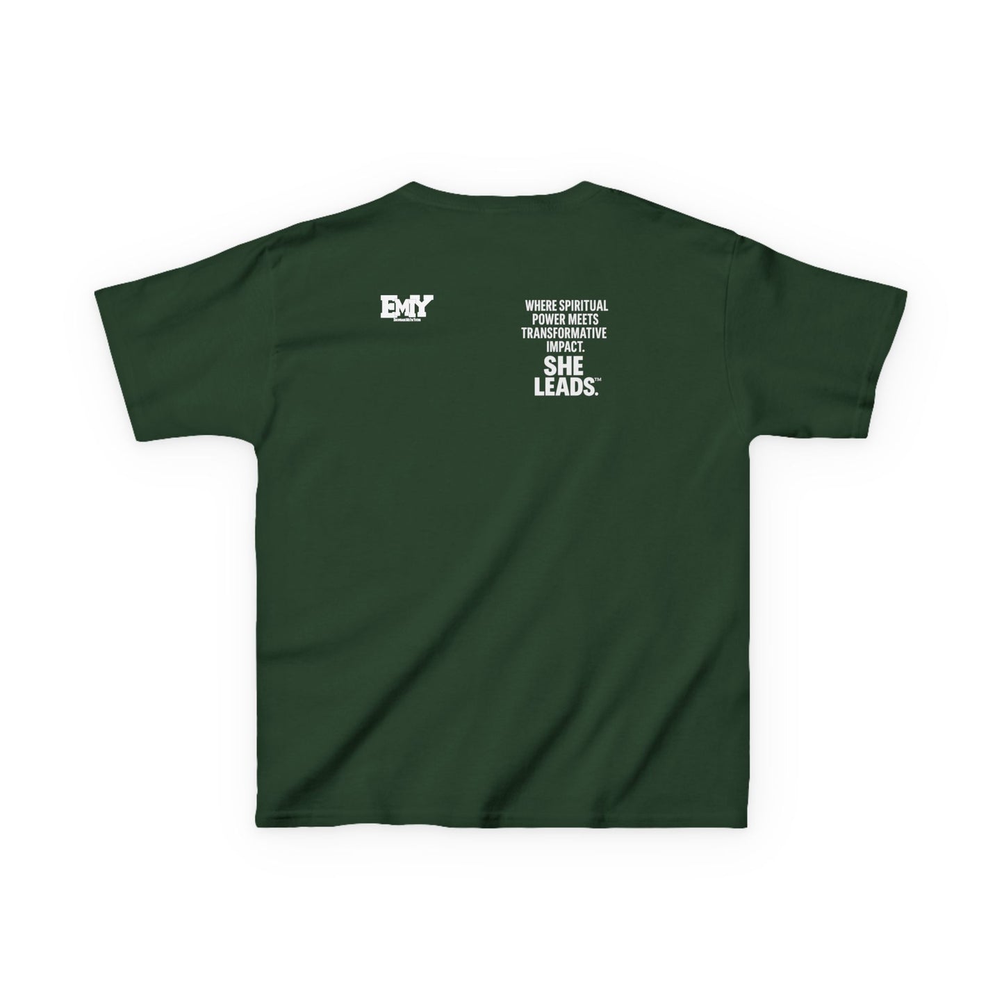 She Can Hoop Too Kids T‑Shirt — Girls Basketball Pride Tee