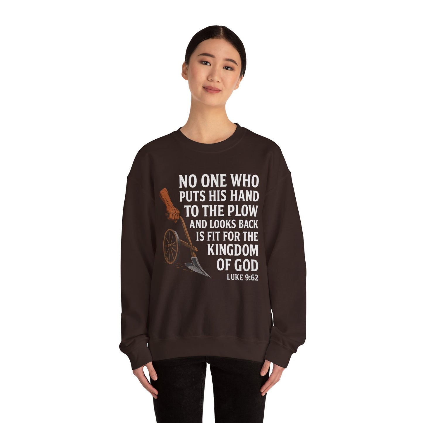 Spiritual Sweatshirt: EMIY Plow Design