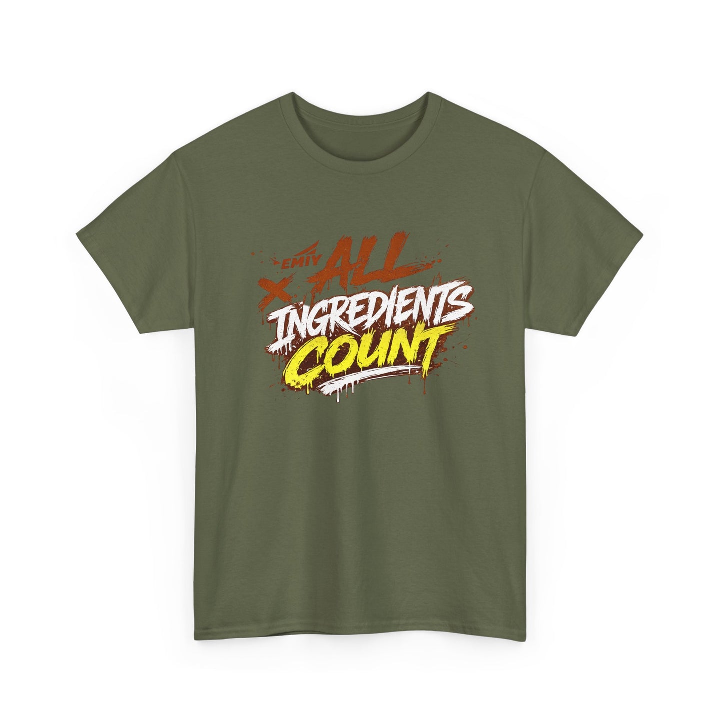 All Ingredients Count T-Shirt
