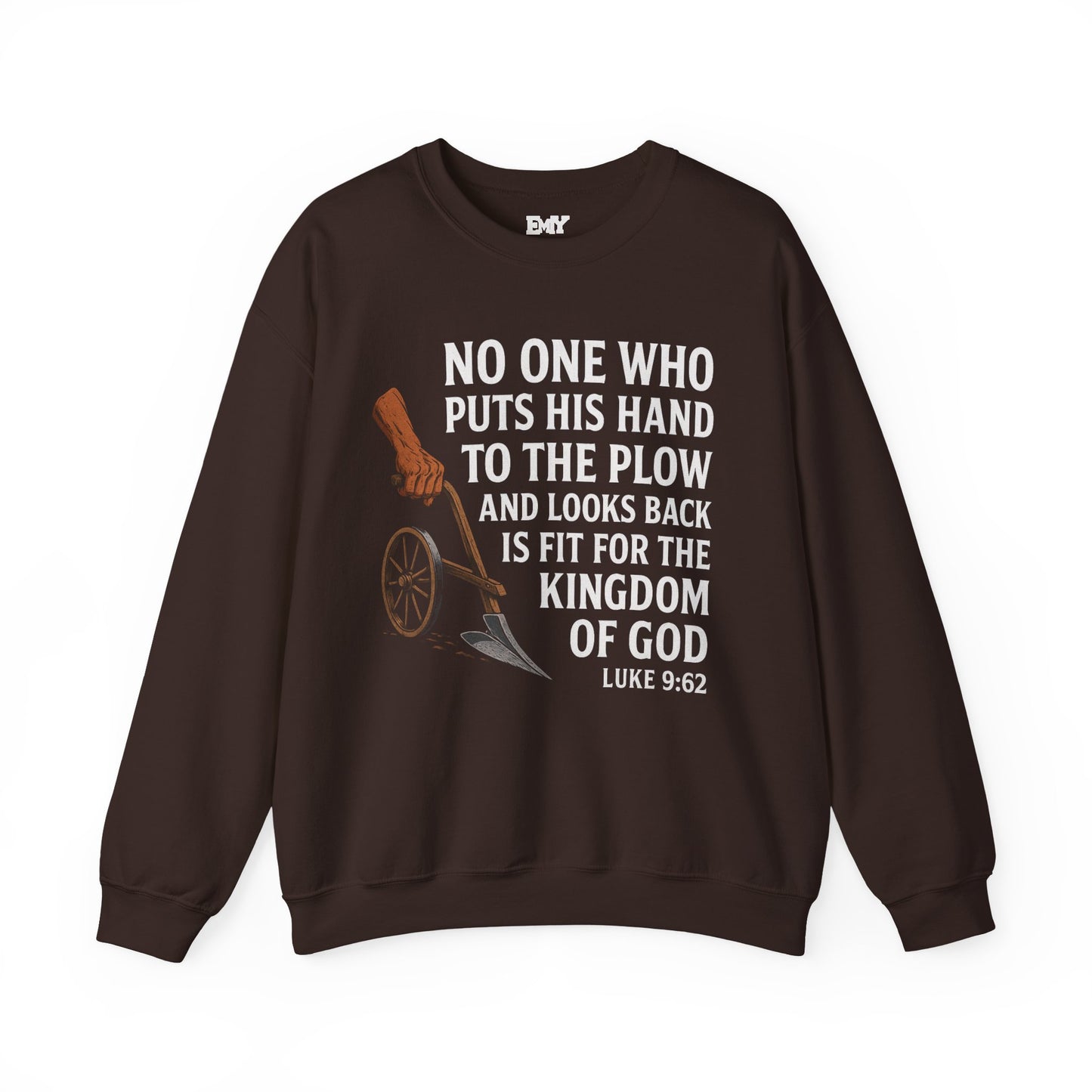 Spiritual Sweatshirt: EMIY Plow Design