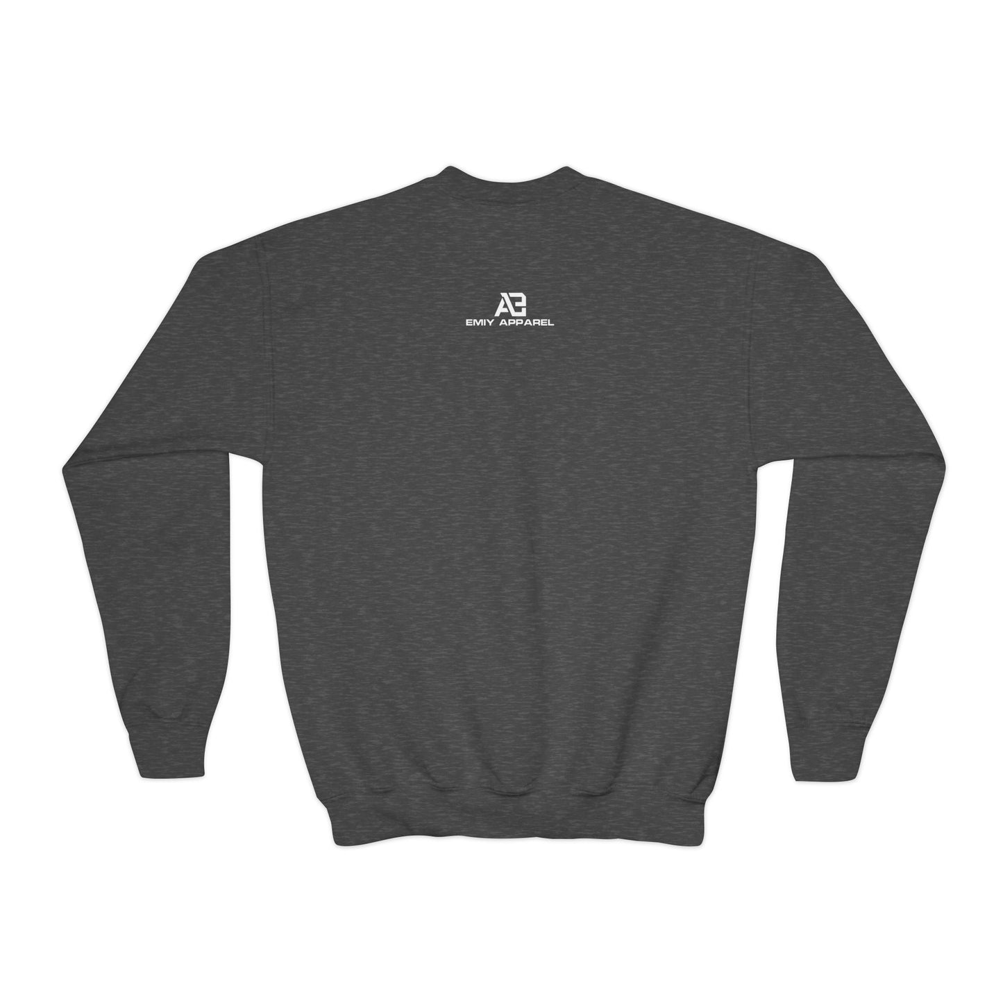 EMIY Youth Purple Crewneck Sweatshirt