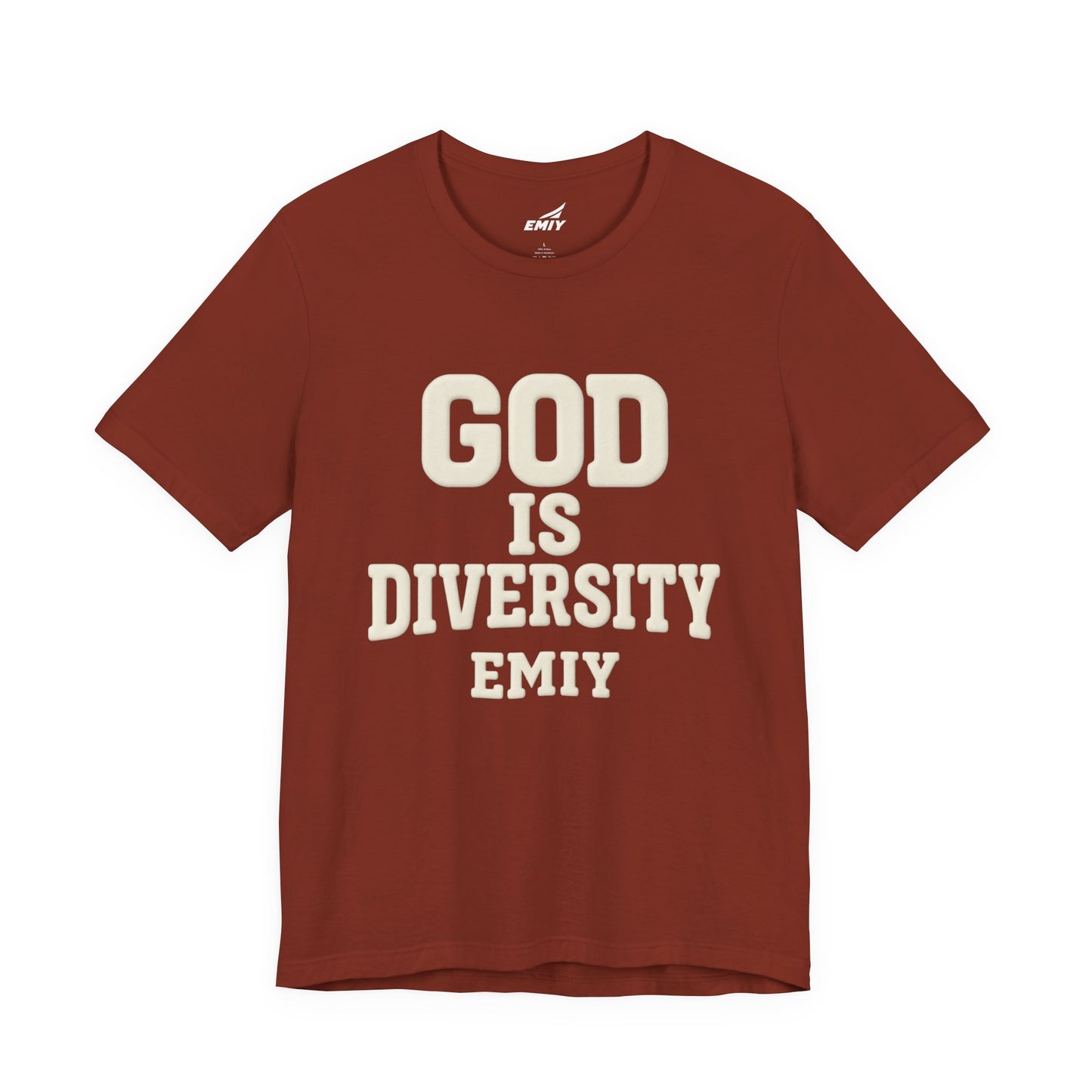 God Is Diversity Tee — Inspirational Religious Graphic T‑Shirt