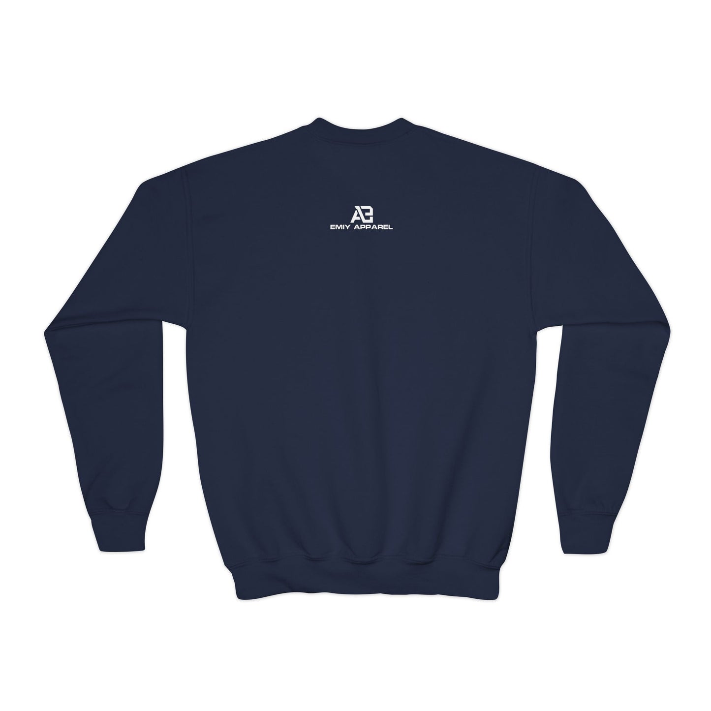 EMIY Youth Purple Crewneck Sweatshirt