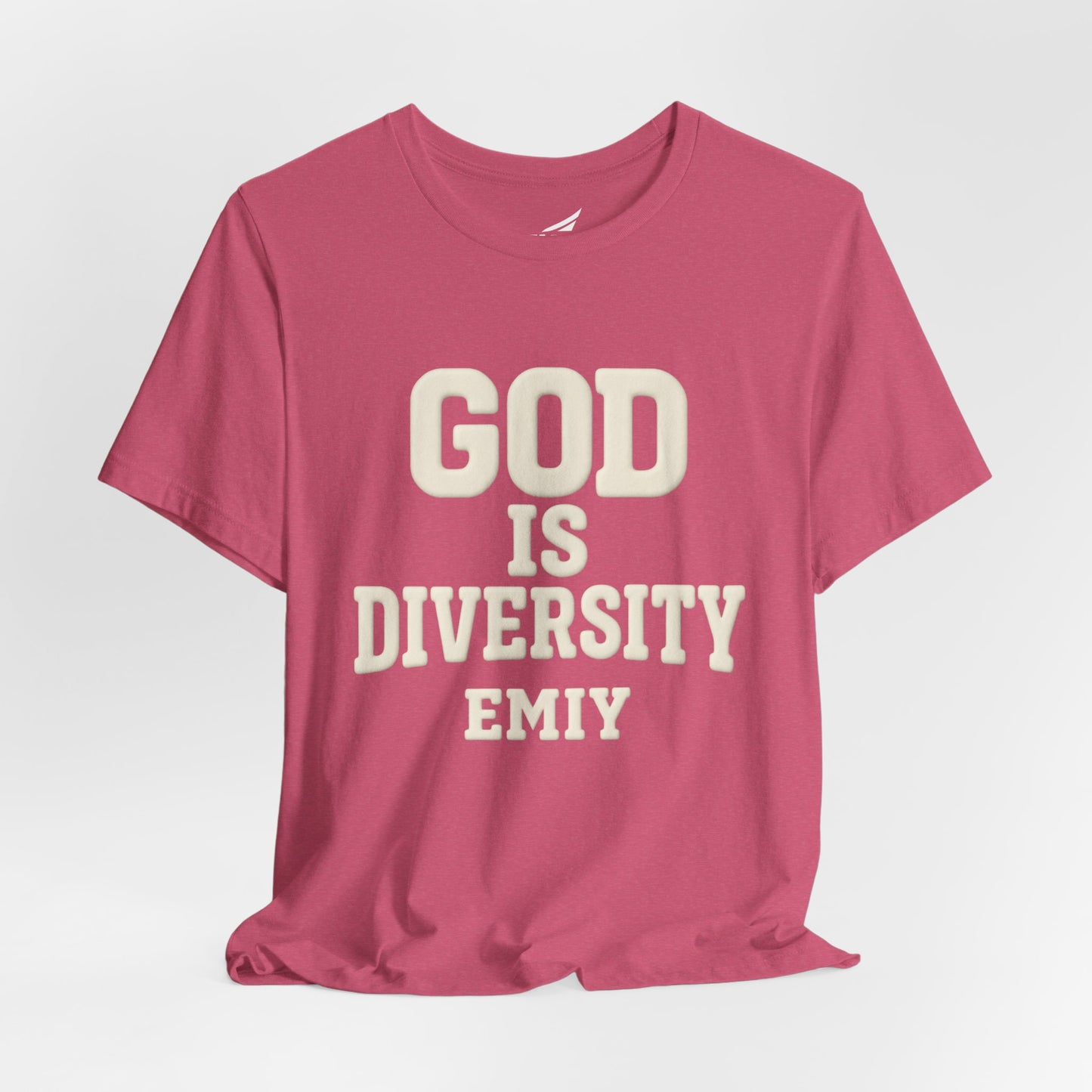 God Is Diversity Tee — Inspirational Religious Graphic T‑Shirt