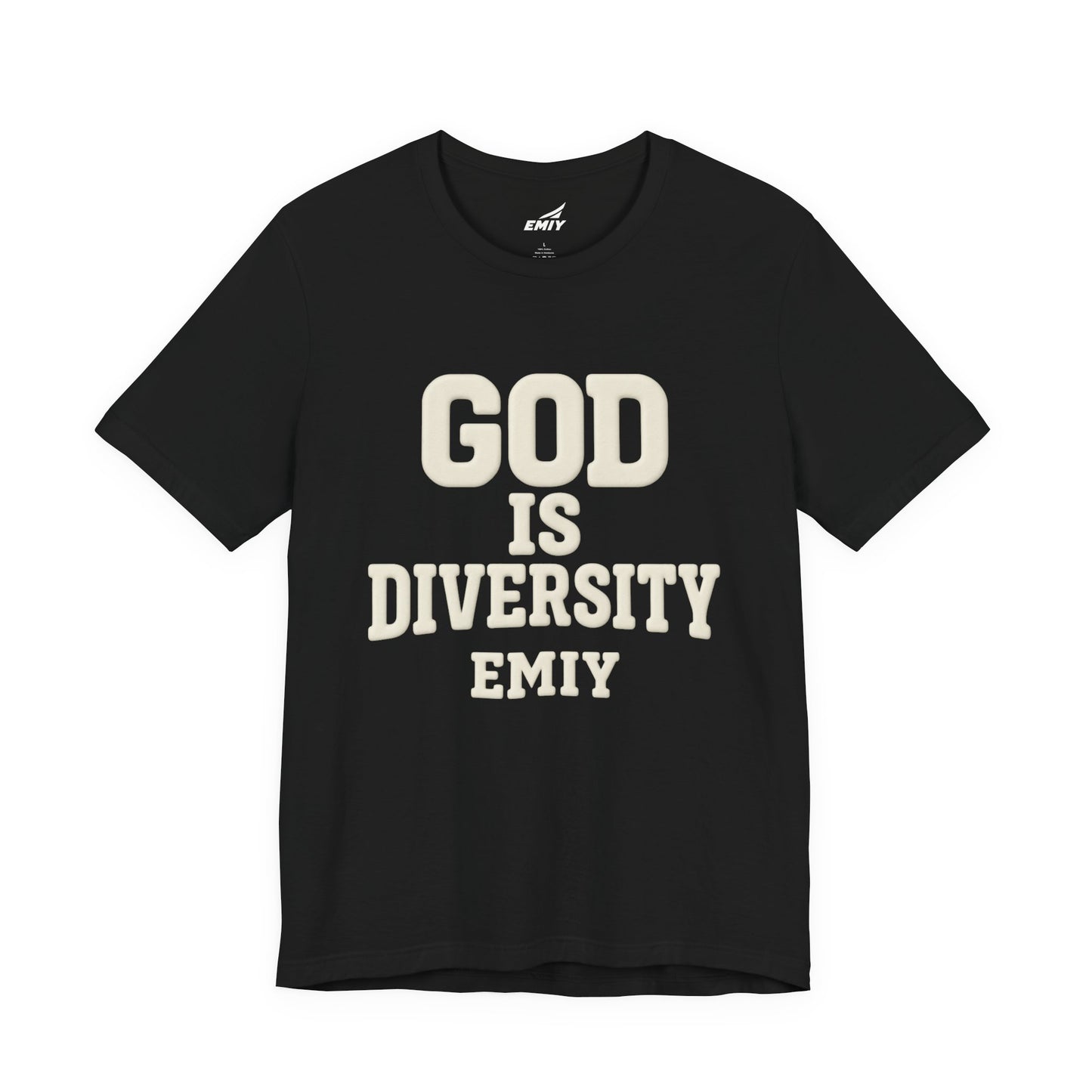 God Is Diversity Tee — Inspirational Religious Graphic T‑Shirt