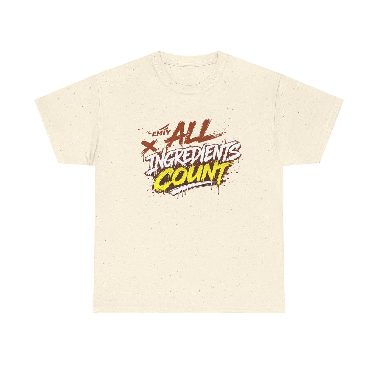 All Ingredients Count T-Shirt