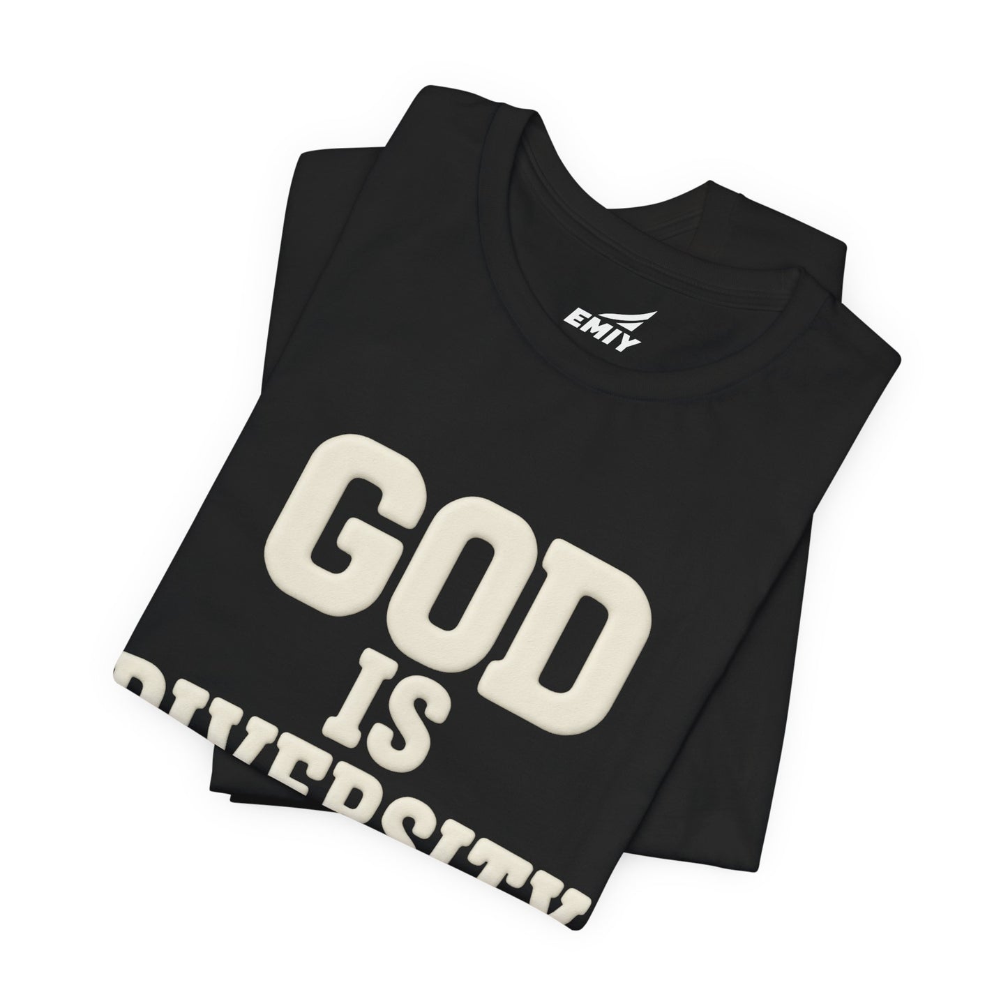 God Is Diversity Tee — Inspirational Religious Graphic T‑Shirt