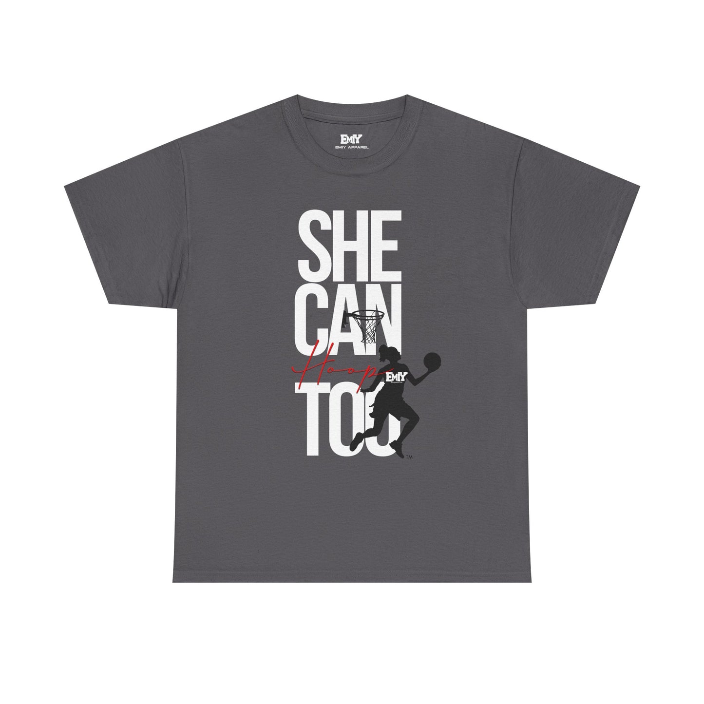 She Can Hoop Too-(She Leads) by EMIY Apparel Limited Edition
