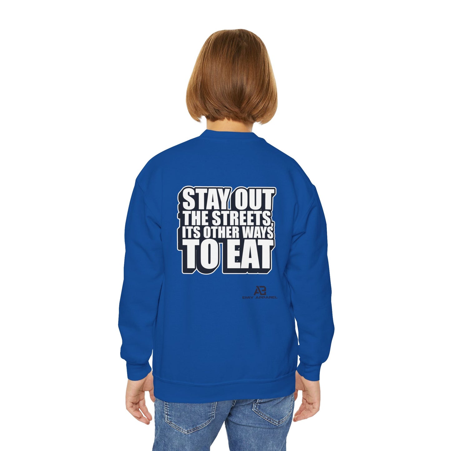 New EMIY Streets Youth Crewneck Sweatshirt