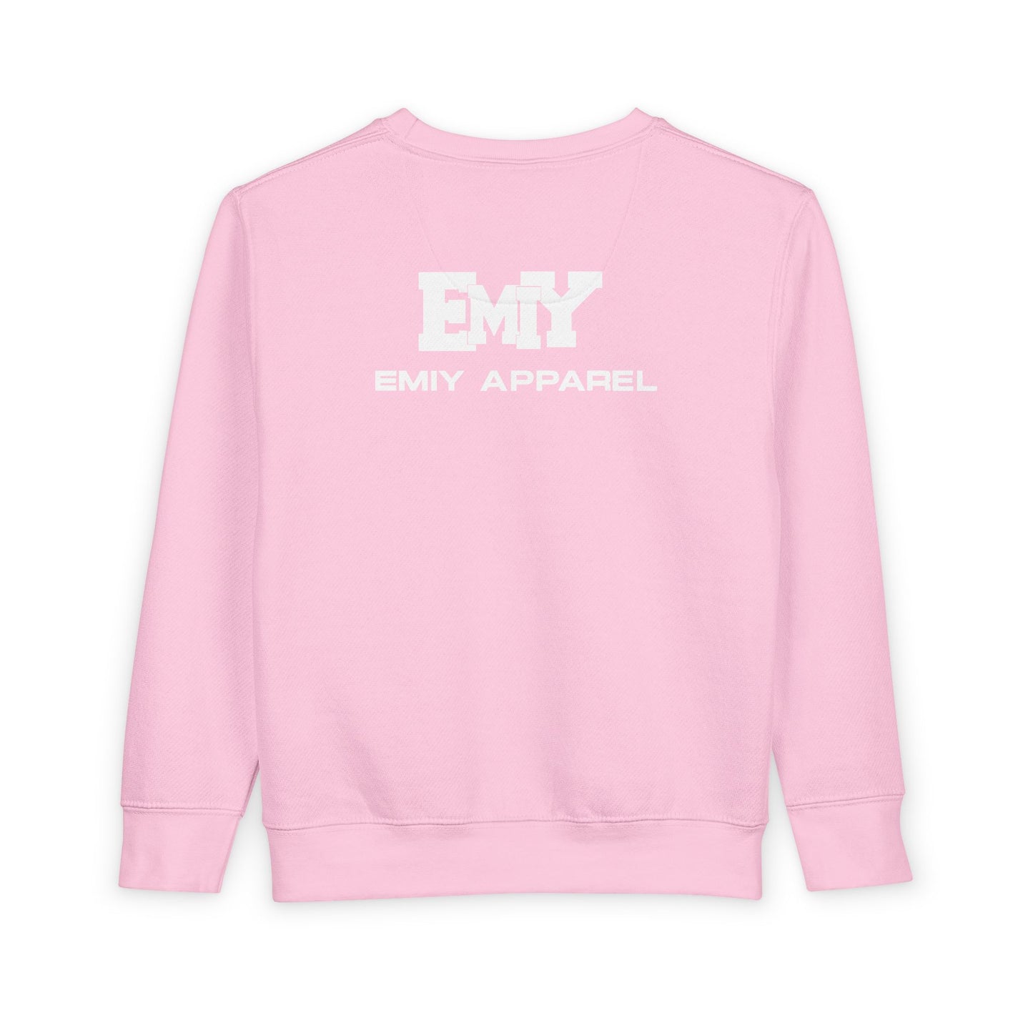 EMIY Toddler Sweatshirt - 'Encourage Me I'm Young' Cute Motivational Pullover for Kids