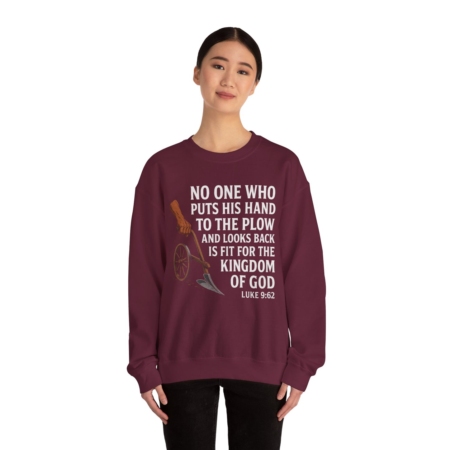 Spiritual Sweatshirt: EMIY Plow Design