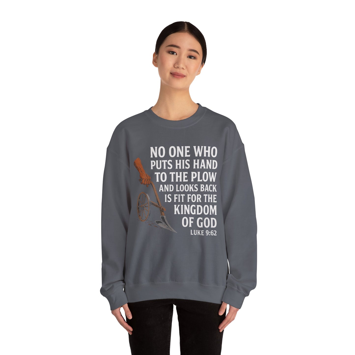 Spiritual Sweatshirt: EMIY Plow Design