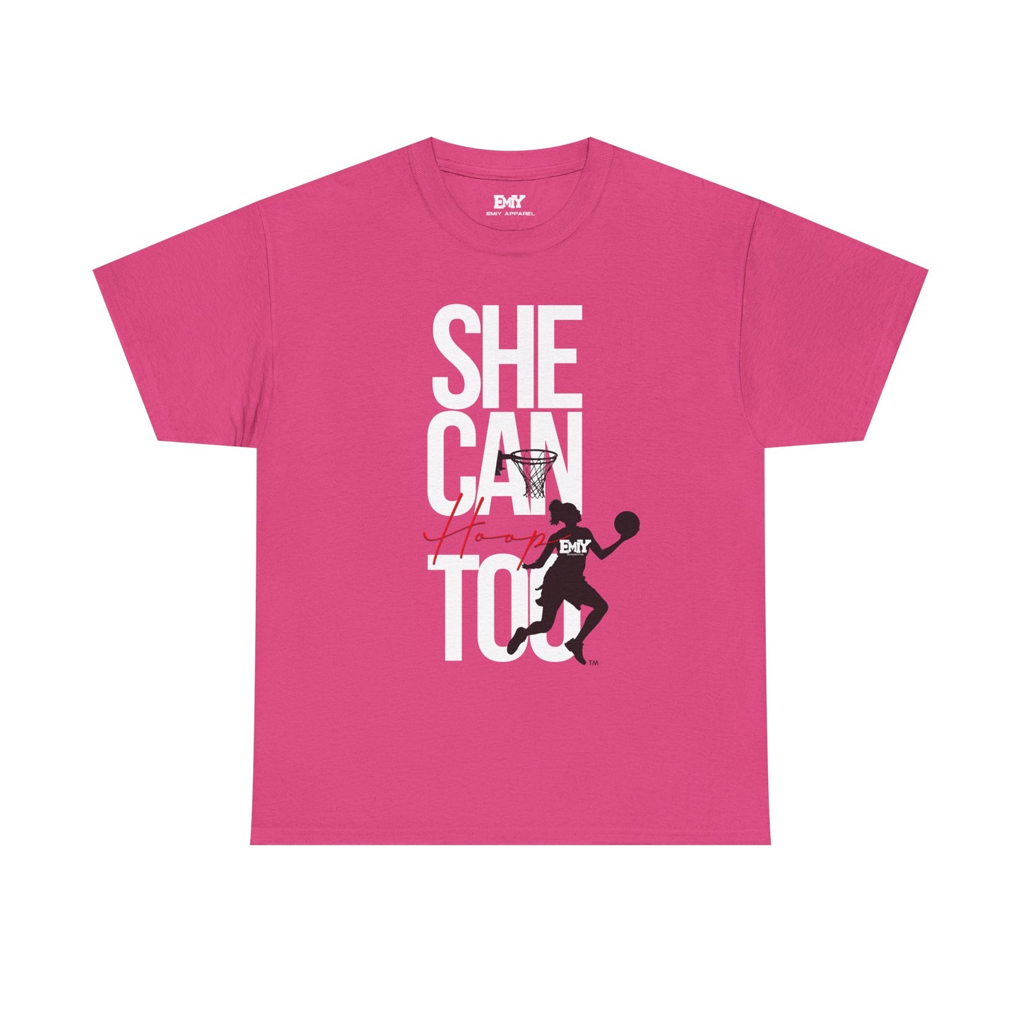 She Can Hoop Too-(She Leads) by EMIY Apparel Limited Edition