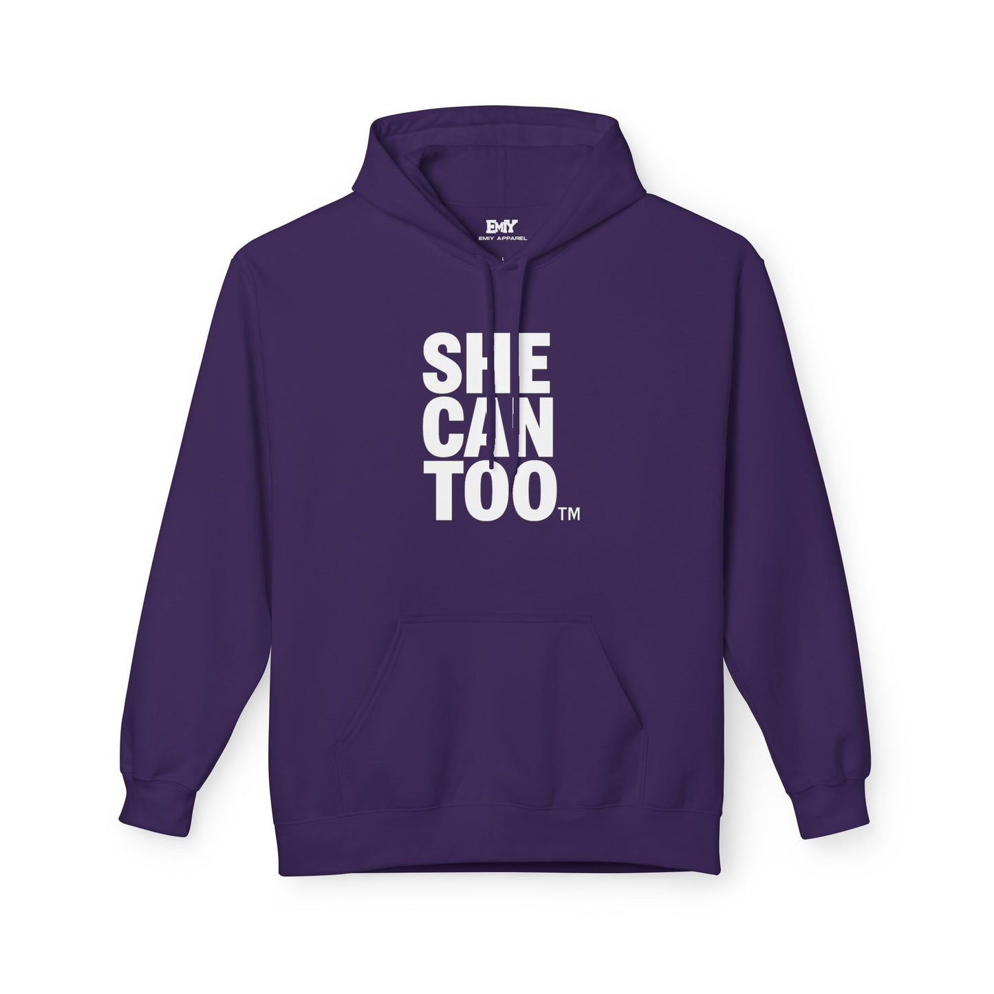She Can Too Hoodie (She Leads)
