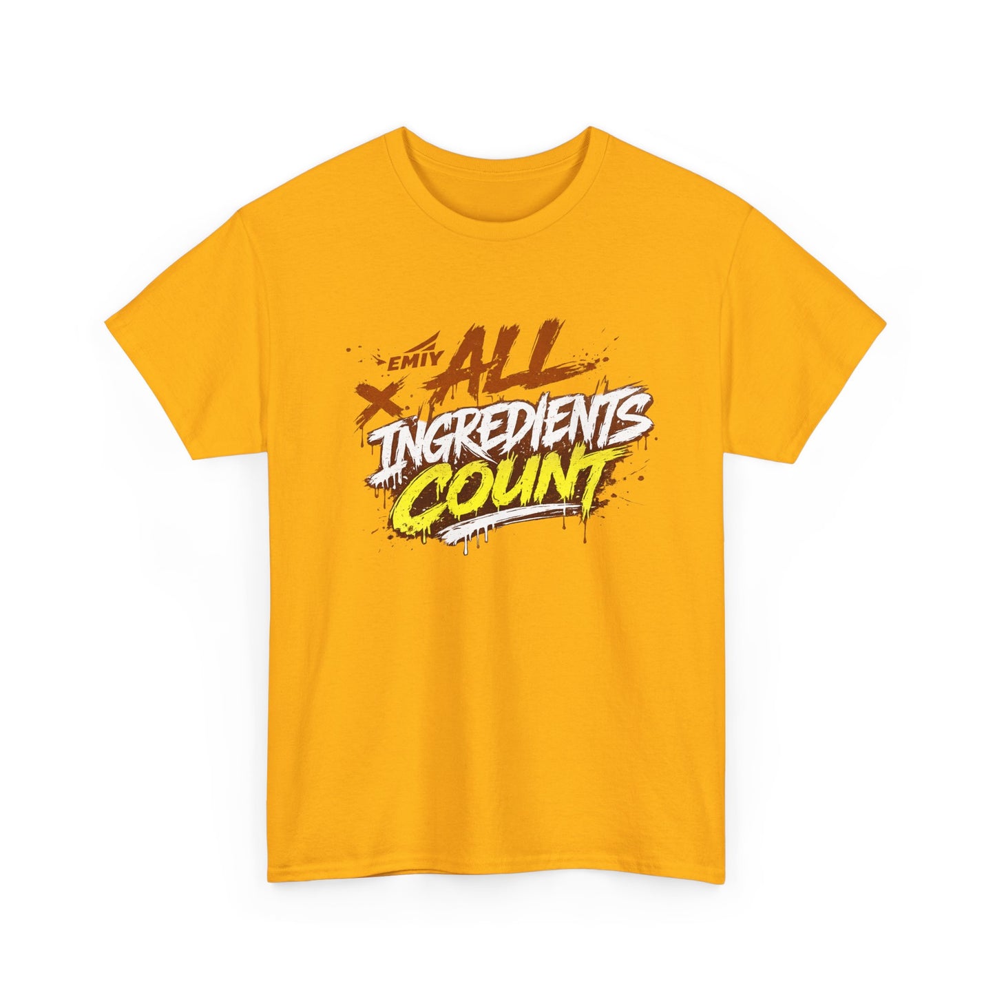 All Ingredients Count T-Shirt