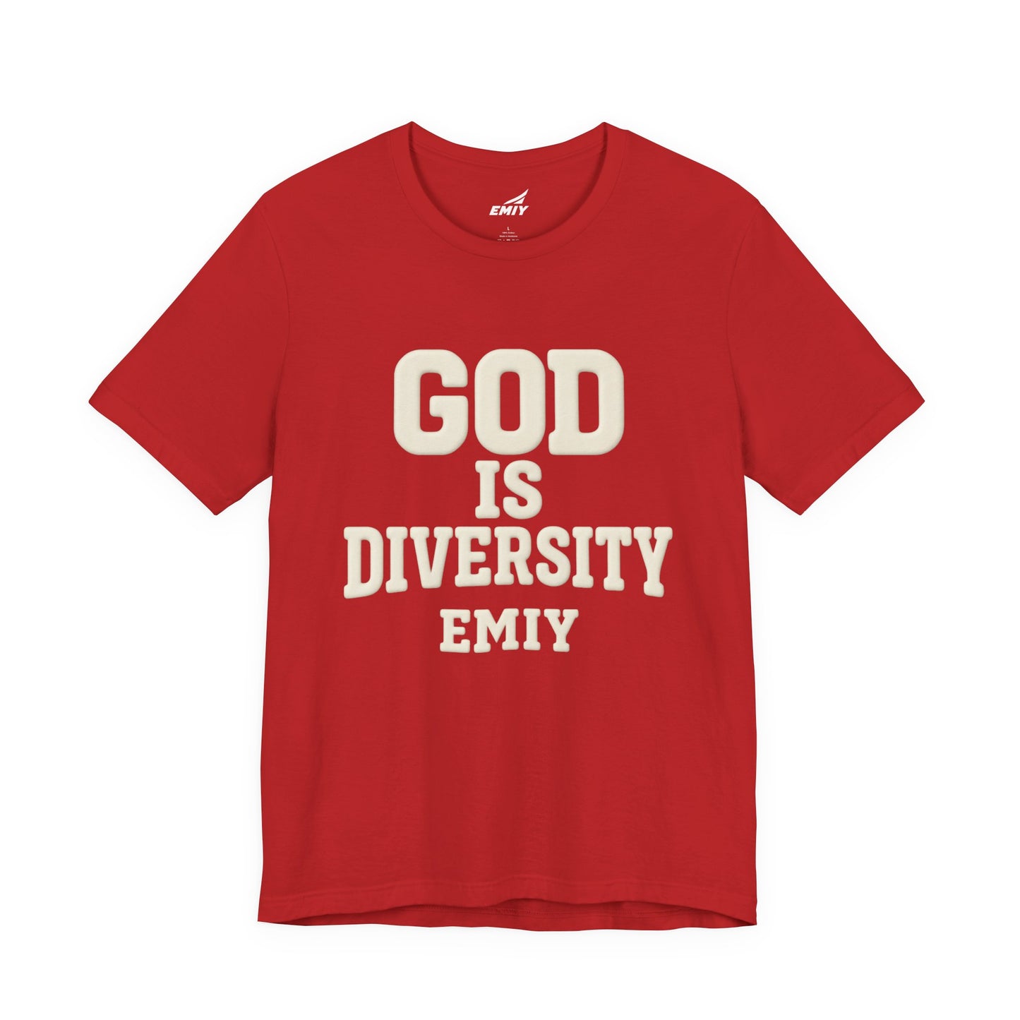 God Is Diversity Tee — Inspirational Religious Graphic T‑Shirt