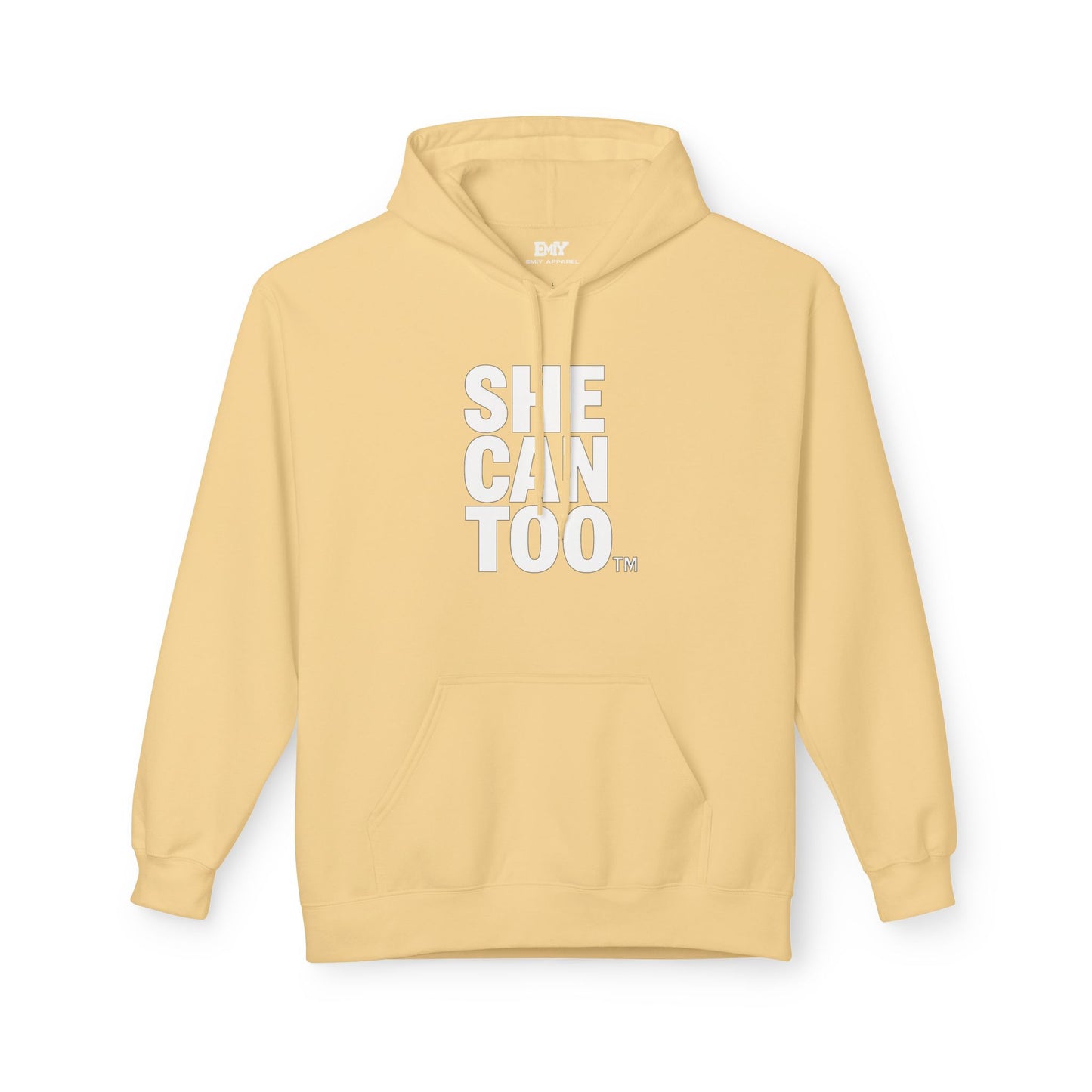 She Can Too Hoodie (She Leads)
