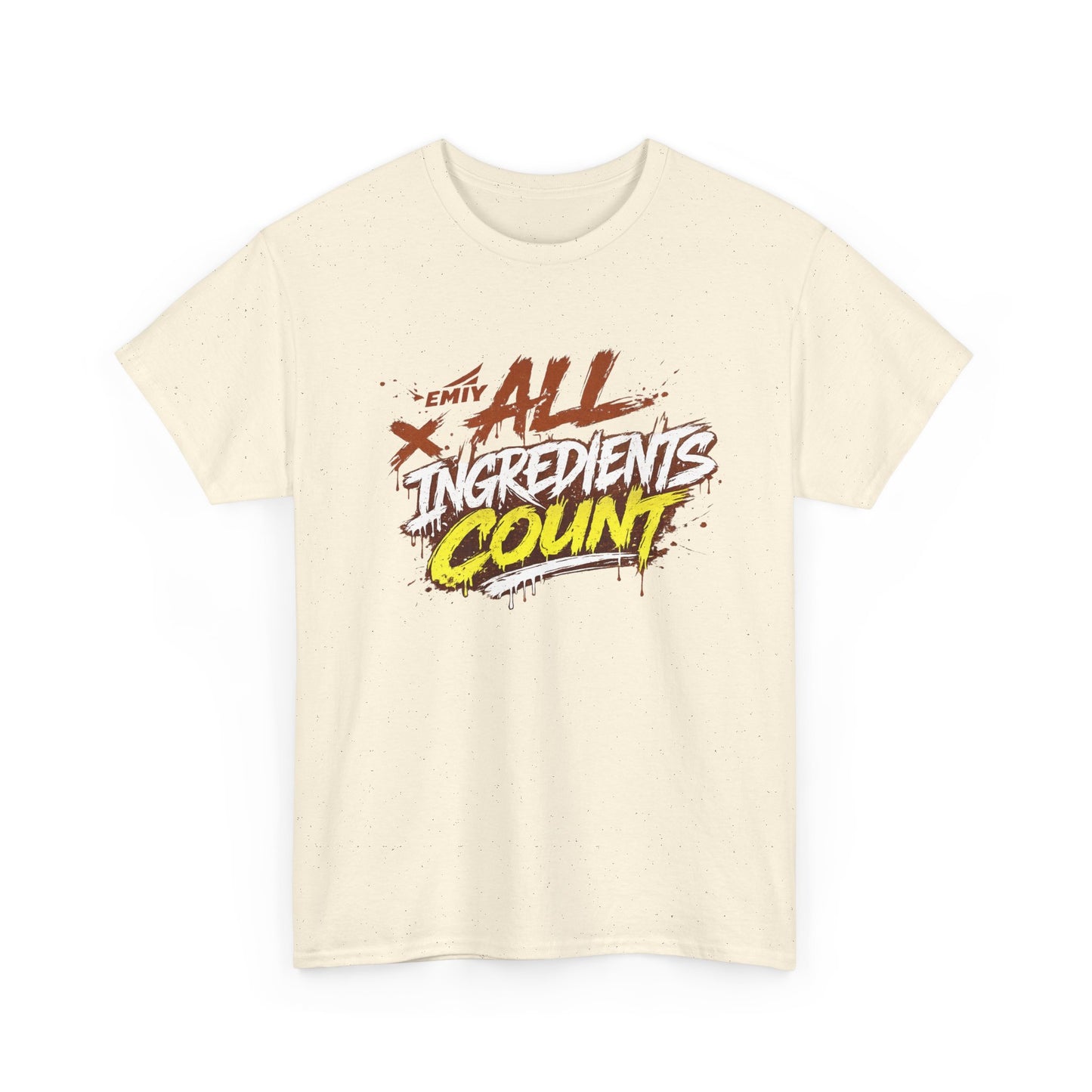 All Ingredients Count T-Shirt