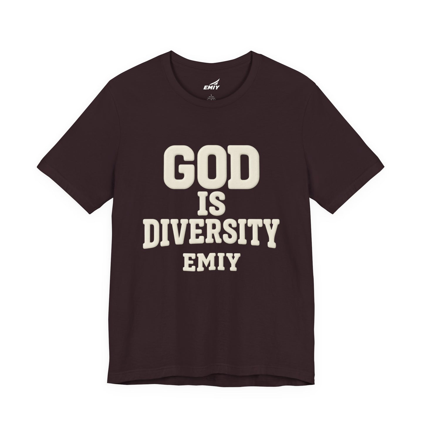 God Is Diversity Tee — Inspirational Religious Graphic T‑Shirt
