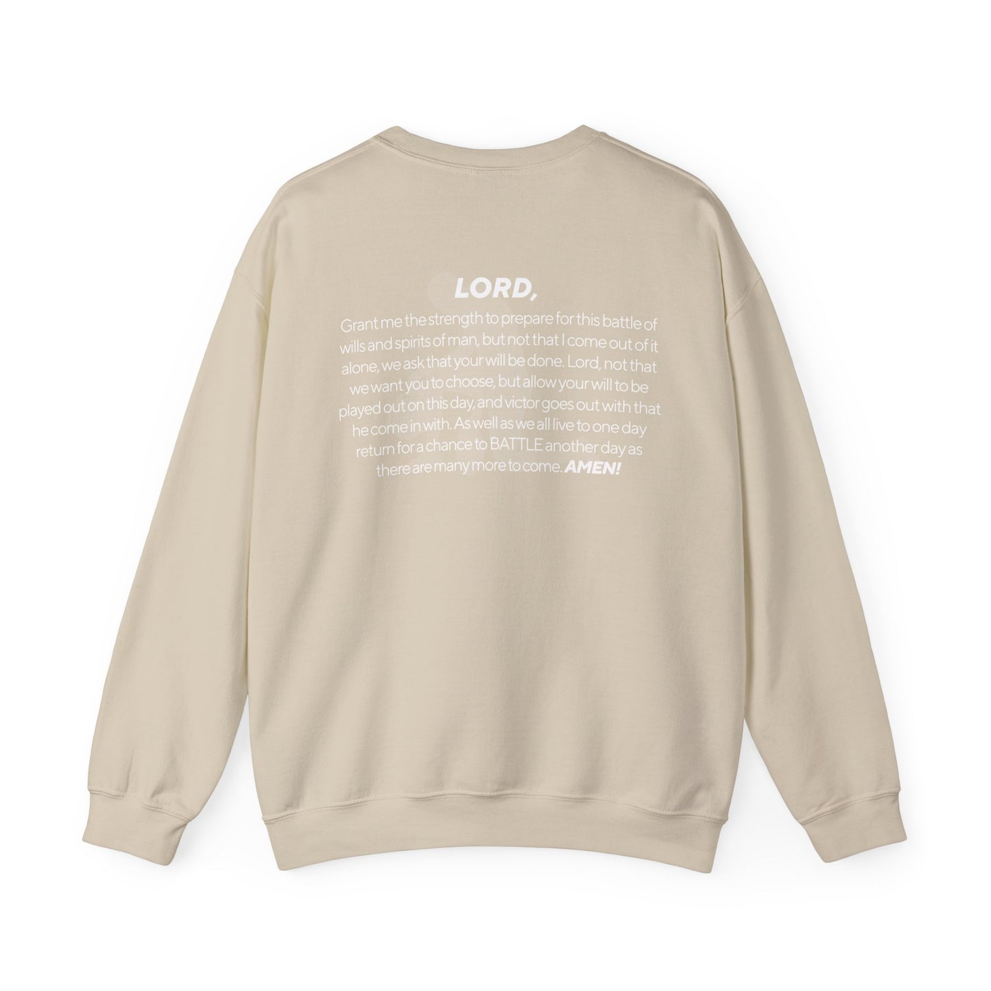 EMIY Burnt Sports Prayer Unisex Sweatshirt