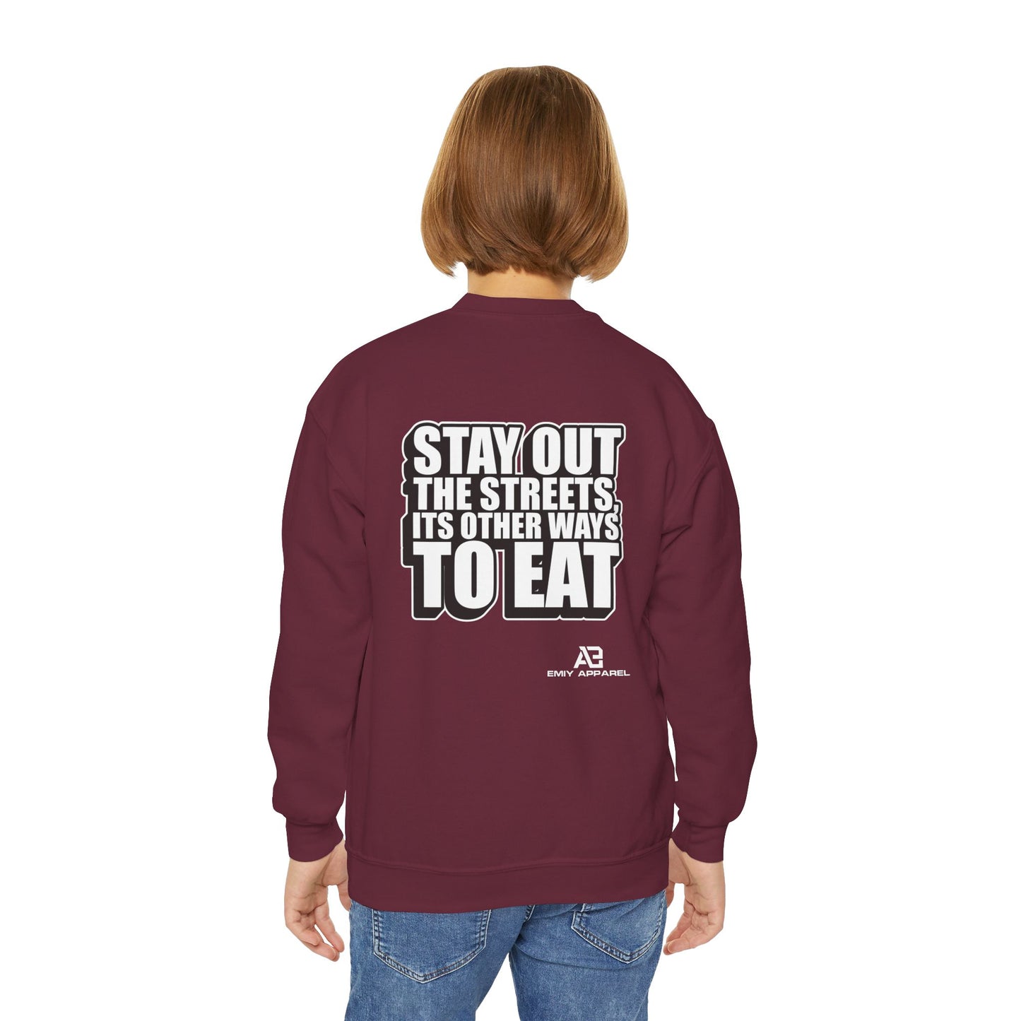 New EMIY Streets Youth Crewneck Sweatshirt