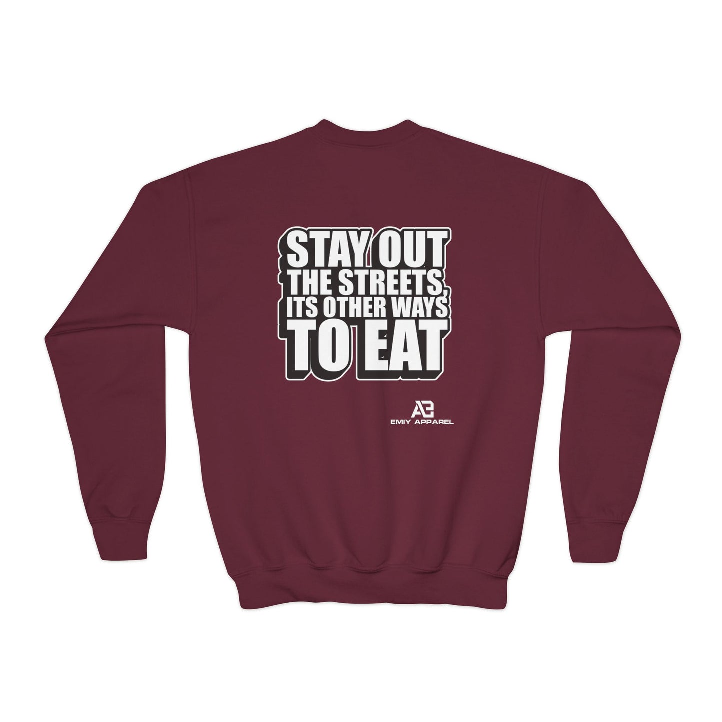 New EMIY Streets Youth Crewneck Sweatshirt