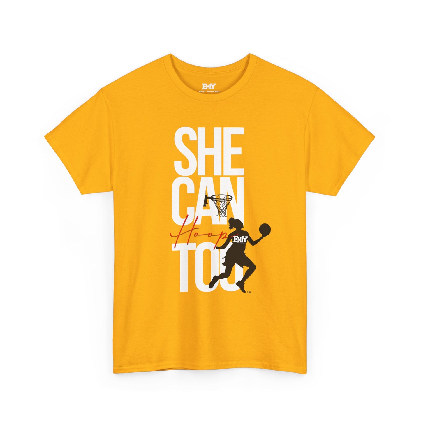 She Can Hoop Too-(She Leads) by EMIY Apparel Limited Edition