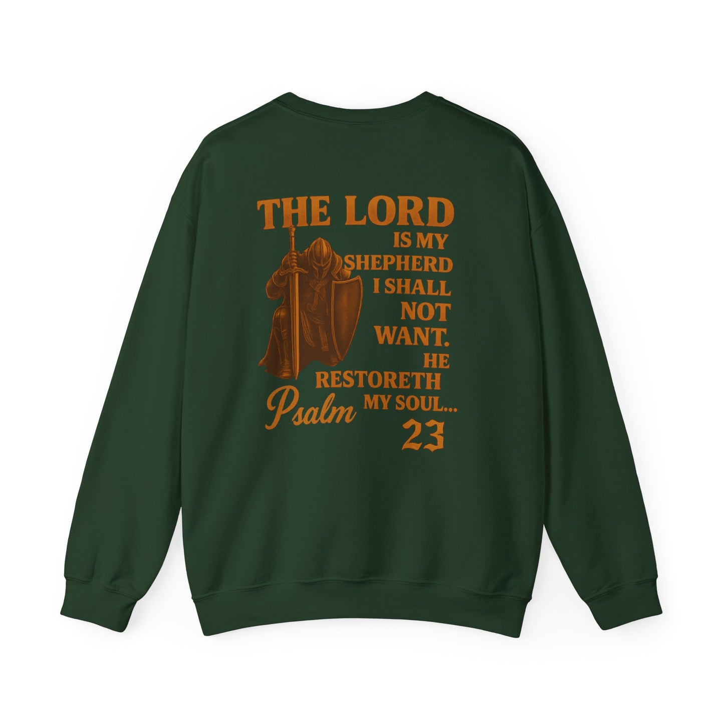 Bible Verse Sweatshirt - Psalms 23 Fear No Evil